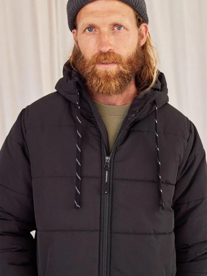 Men Jackets Men 8211 Mokongai 8211 Black TWOTHIRDS Jackets