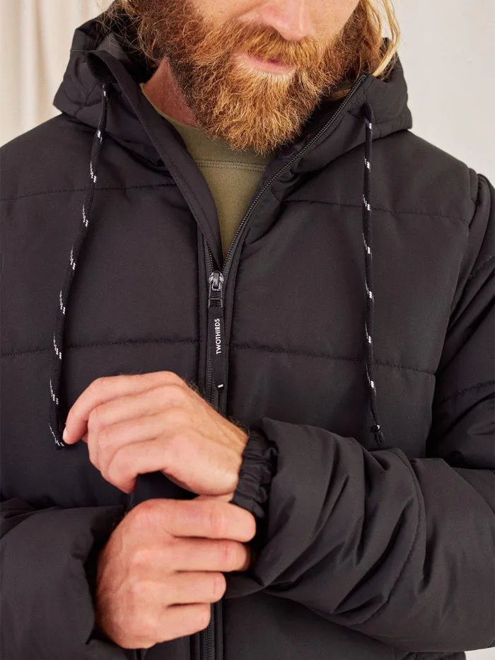 Men Jackets Men 8211 Mokongai 8211 Black TWOTHIRDS Jackets
