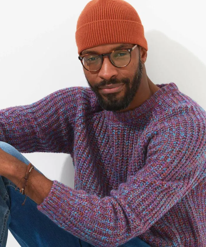 Men Joe Browns Shore Crew Knit Bluepurplepinkorange Men Joe Browns Shore Crew Knit Bluepurplepinkorange