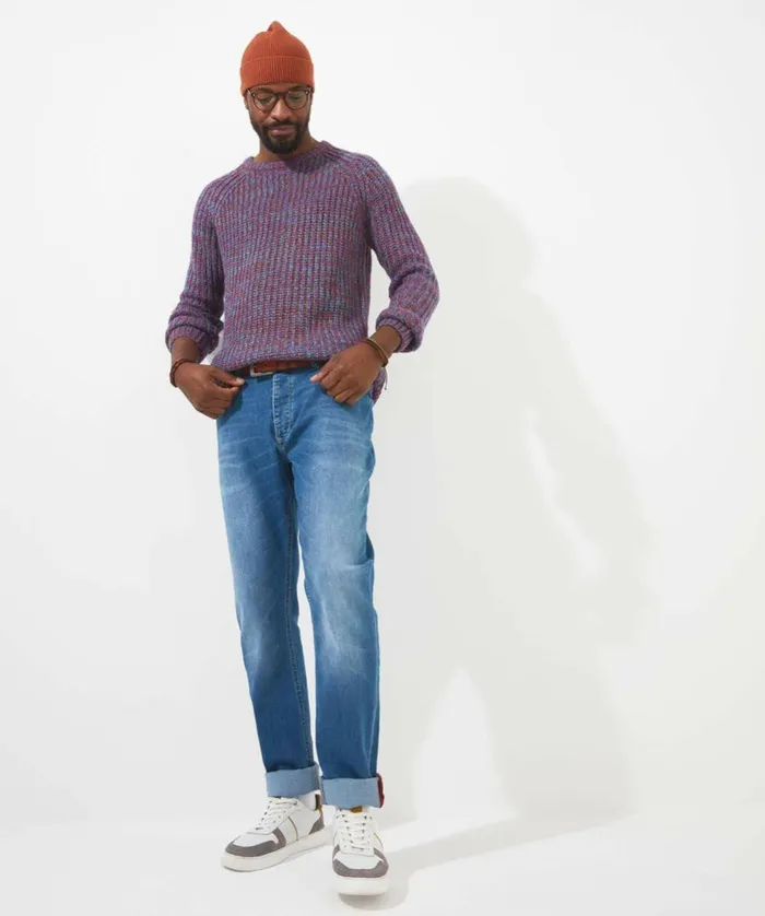 Men Joe Browns Shore Crew Knit Bluepurplepinkorange Men Joe Browns Shore Crew Knit Bluepurplepinkorange
