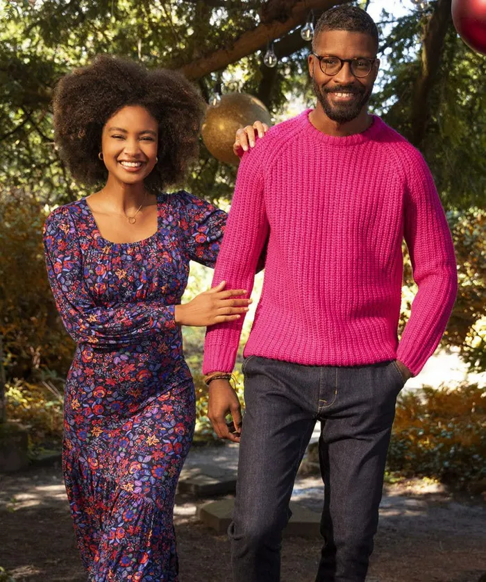 Men Joe Browns Shore Crew Knit Bluepurplepinkorange Men Joe Browns Shore Crew Knit Bluepurplepinkorange