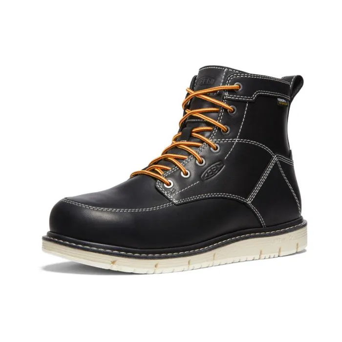 Men KEEN Boots Black Work Wedge Boots 8211 CSA San Jose 6quot WP Men KEEN Boots Black Work Wedge Boots 8211 CSA San Jose 6quot WP