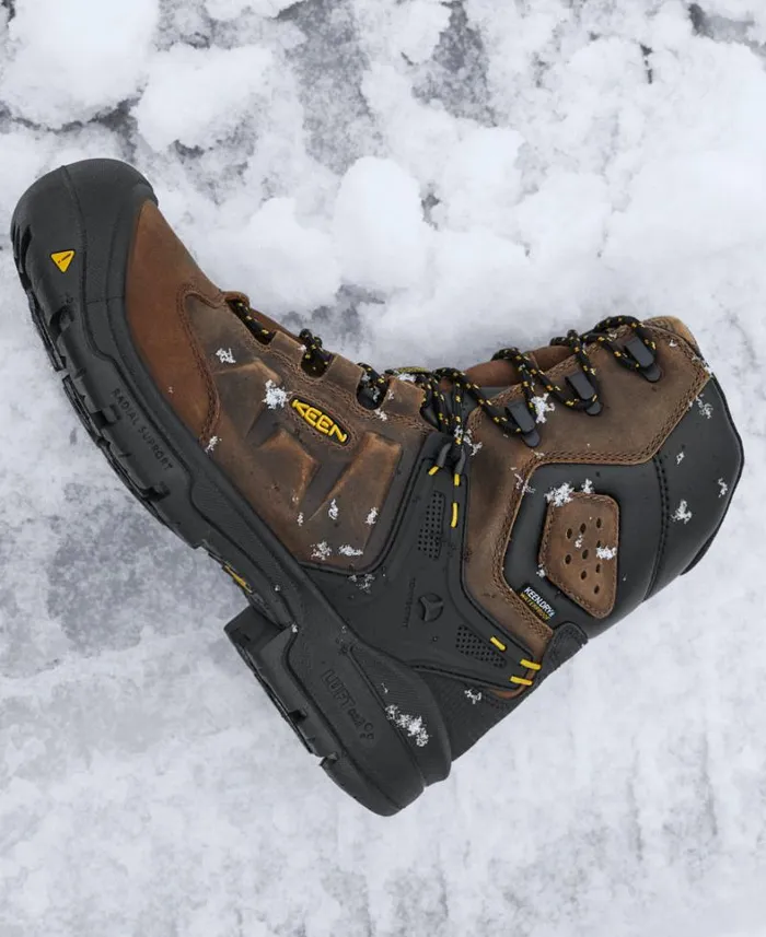 Men KEEN Boots CarbonFiber Toe Work Boots 8211 Dover 8quot Men KEEN Boots CarbonFiber Toe Work Boots 8211 Dover 8quot
