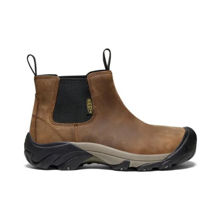 Men KEEN Boots Lansing Chelsea Steel Toe Leather Work Chelsea