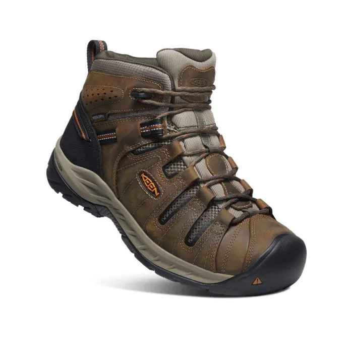Men KEEN Boots Soft Toe Waterproof Work Boots 8211 Flint II Men KEEN Boots Soft Toe Waterproof Work Boots 8211 Flint II