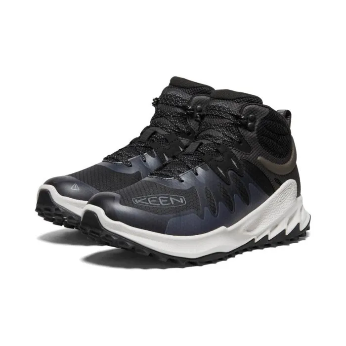 Men KEEN Boots Zionic Mid Height Waterproof Black Hiking Boot Men KEEN Boots Zionic Mid Height Waterproof Black Hiking Boot