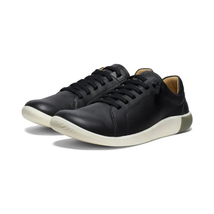 Men KEEN Casual Black Leather Sneakers 8211 KNX Lace Men KEEN Casual Black Leather Sneakers 8211 KNX Lace