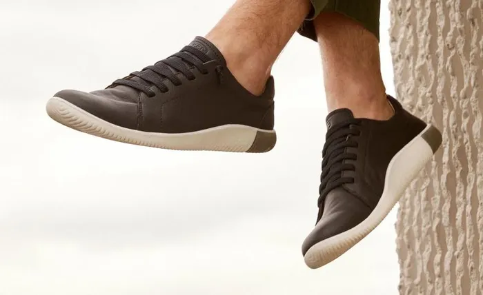 Men KEEN Casual Black Leather Sneakers 8211 KNX Lace Men KEEN Casual Black Leather Sneakers 8211 KNX Lace
