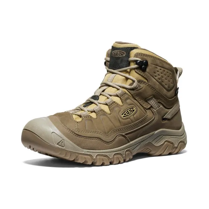 Men KEEN Hike Targhee IV Mid Height Waterproof CanteenKhaki Leather Hiking Boot Men KEEN Hike Targhee IV Mid Height Waterproof CanteenKhaki Leather Hiking Boot