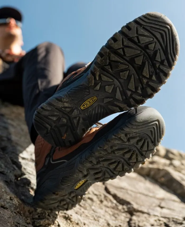 Men KEEN Hike Targhee IV Mid Height Waterproof CanteenKhaki Leather Hiking Boot Men KEEN Hike Targhee IV Mid Height Waterproof CanteenKhaki Leather Hiking Boot