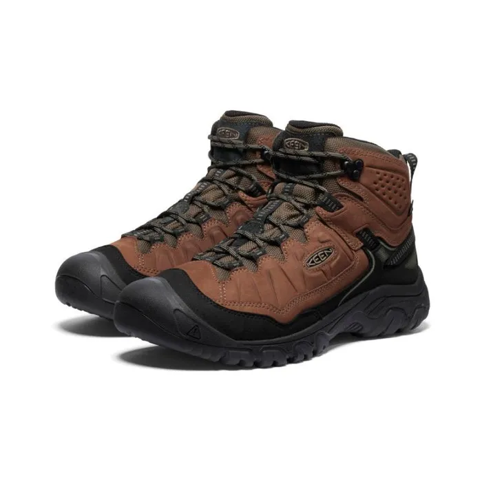 Men KEEN Hike Targhee IV Mid Height Waterproof Wide Leather Hiking Boot Men KEEN Hike Targhee IV Mid Height Waterproof Wide Leather Hiking Boot