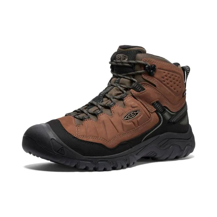 Men KEEN Hike Targhee IV Mid Height Waterproof Wide Leather Hiking Boot Men KEEN Hike Targhee IV Mid Height Waterproof Wide Leather Hiking Boot