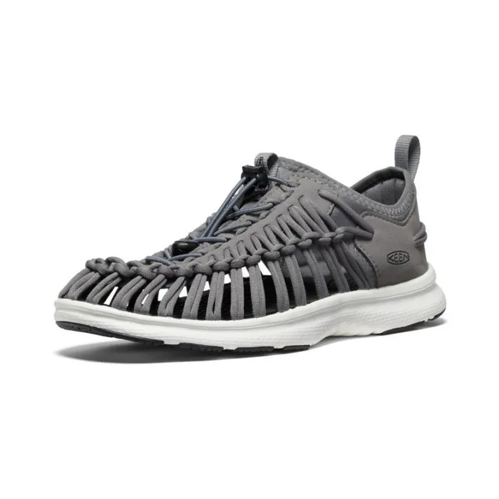 Men KEEN Sandals UNEEK O3 Steel GreyStar White Sandal Men KEEN Sandals UNEEK O3 Steel GreyStar White Sandal