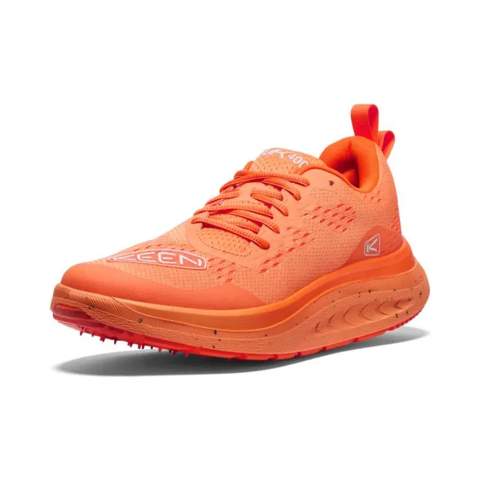 Men KEEN Shoes WK400 Tangerine Leather Walking Shoe Men KEEN Shoes WK400 Tangerine Leather Walking Shoe