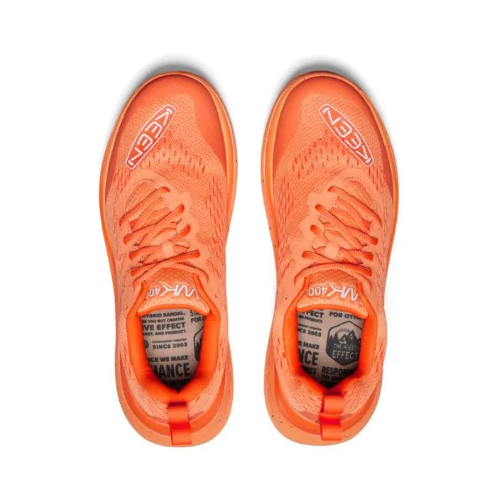 Men KEEN Shoes WK400 Tangerine Leather Walking Shoe Men KEEN Shoes WK400 Tangerine Leather Walking Shoe