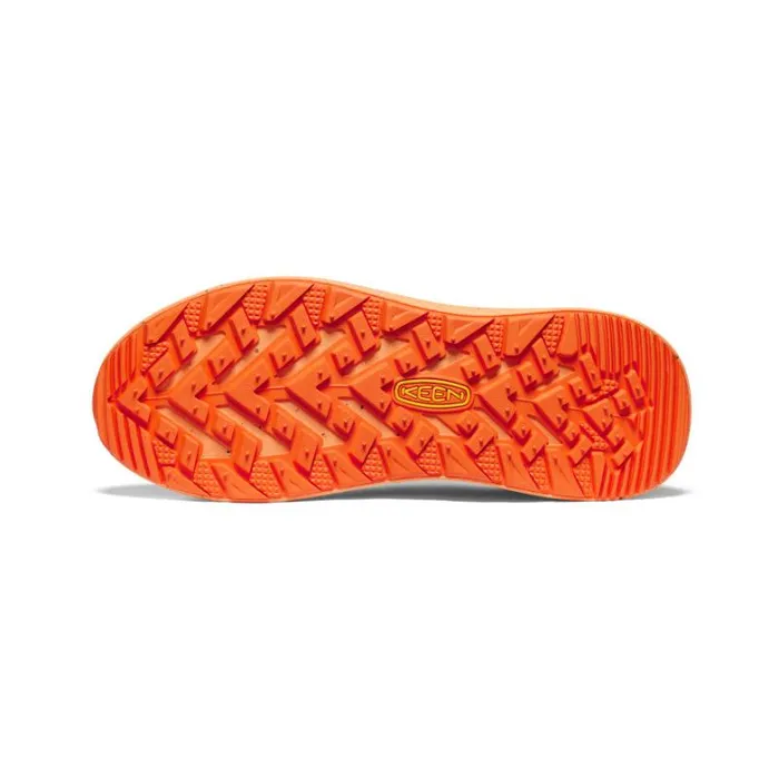 Men KEEN Shoes WK400 Tangerine Leather Walking Shoe Men KEEN Shoes WK400 Tangerine Leather Walking Shoe