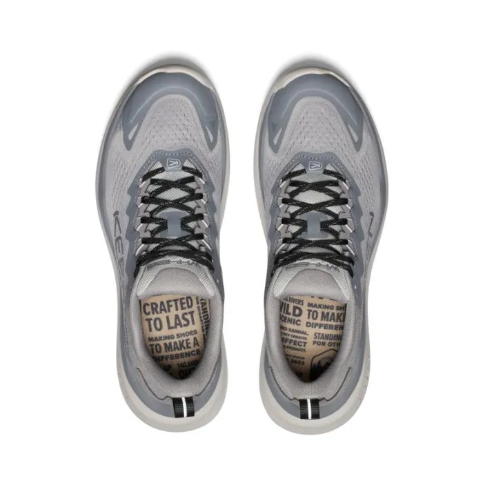 Men KEEN Shoes Wk450 AlloySteel Grey Walking Shoe Men KEEN Shoes Wk450 AlloySteel Grey Walking Shoe