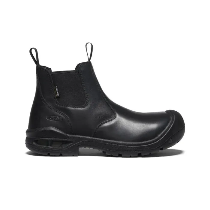 Men KEEN SlipOns PullOn Waterproof Work Boots 8211 Juneau Romeo