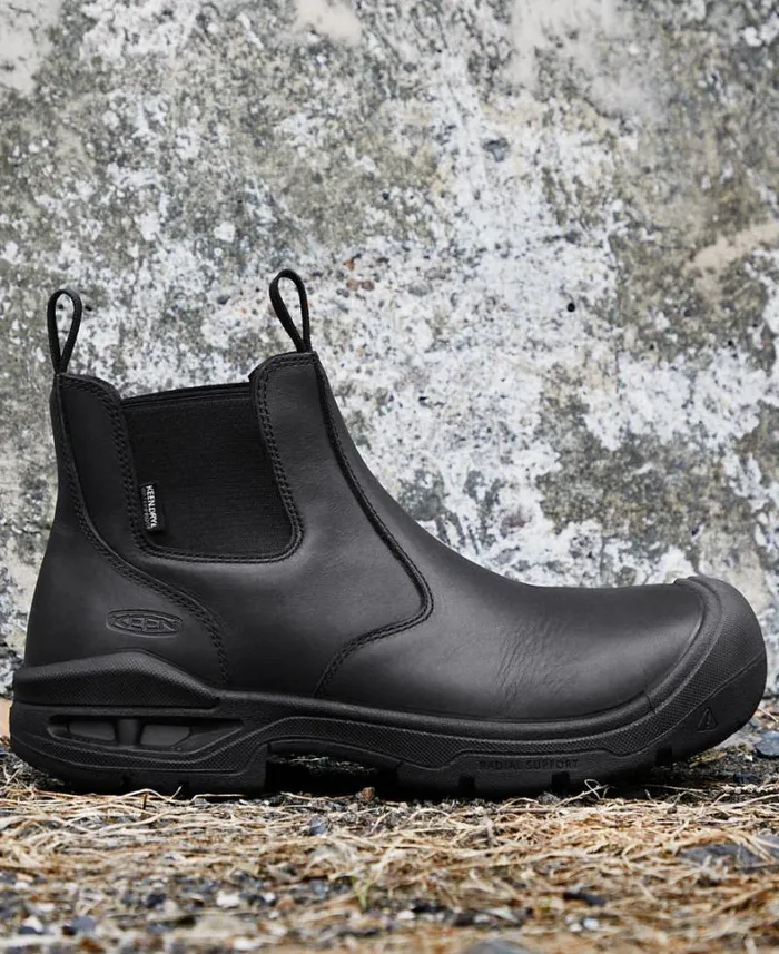 Men KEEN SlipOns PullOn Waterproof Work Boots 8211 Juneau Romeo Men KEEN SlipOns PullOn Waterproof Work Boots 8211 Juneau Romeo