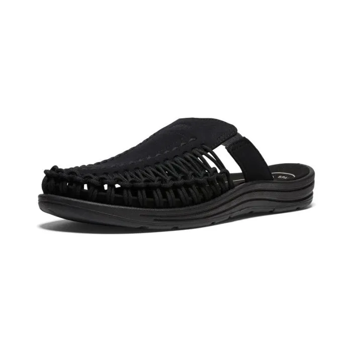 Men KEEN Water Black 2Cord Sandals 8211 UNEEK Slide Men KEEN Water Black 2Cord Sandals 8211 UNEEK Slide