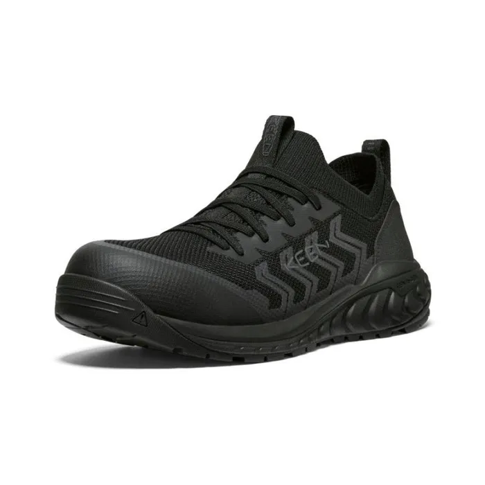 Men KEEN Work Boots and Shoes Arvada Shift CarbonFiber Toe BlackMagnet Work Slipon Men KEEN Work Boots and Shoes Arvada Shift CarbonFiber Toe BlackMagnet Work Slipon