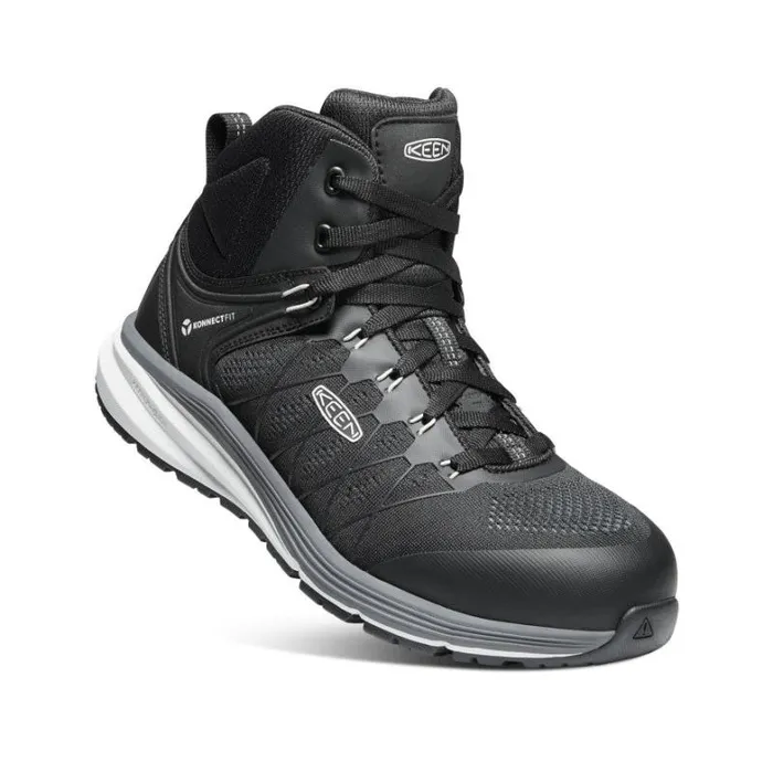Men KEEN Work Boots and Shoes Black Work Sneaker Boots 8211 Vista Energy Mid Men KEEN Work Boots and Shoes Black Work Sneaker Boots 8211 Vista Energy Mid