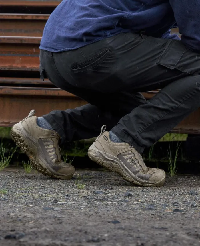 Men KEEN Work Boots and Shoes Black Work Sneakers 8211 Reno KBF WP Men KEEN Work Boots and Shoes Black Work Sneakers 8211 Reno KBF WP