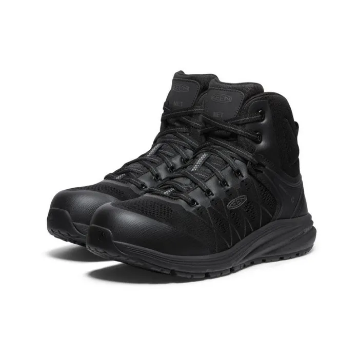 Men KEEN Work Boots and Shoes Black Work Sneakers 8211 Vista Energy Mid Int Met Men KEEN Work Boots and Shoes Black Work Sneakers 8211 Vista Energy Mid Int Met