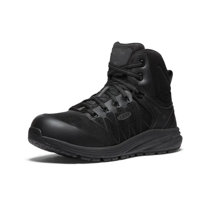 Men KEEN Work Boots and Shoes Black Work Sneakers 8211 Vista Energy Mid Int Met Men KEEN Work Boots and Shoes Black Work Sneakers 8211 Vista Energy Mid Int Met