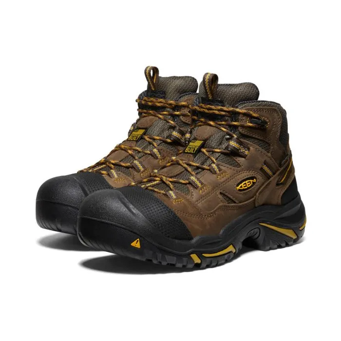Men KEEN Work Boots and Shoes Braddock Mid Work Boots 8211 Waterproof and Soft Toe Boots Men KEEN Work Boots and Shoes Braddock Mid Work Boots 8211 Waterproof and Soft Toe Boots