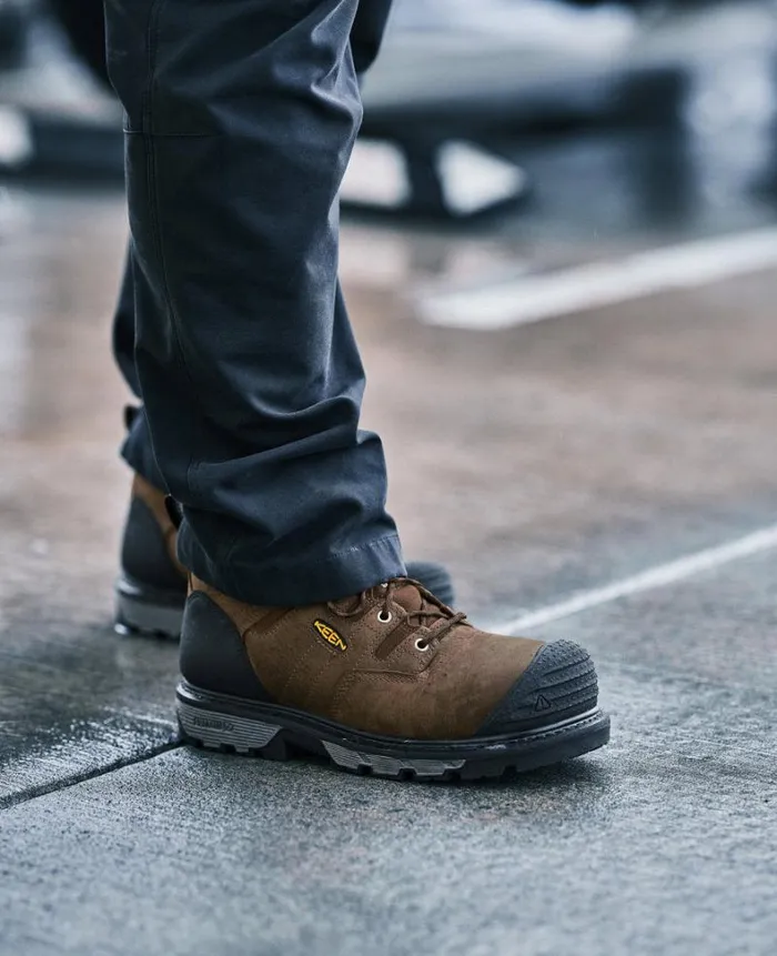 Men KEEN Work Boots and Shoes Camden 8quot Insulated Waterproof Boot CarbonFiber Toe Men KEEN Work Boots and Shoes Camden 8quot Insulated Waterproof Boot CarbonFiber Toe
