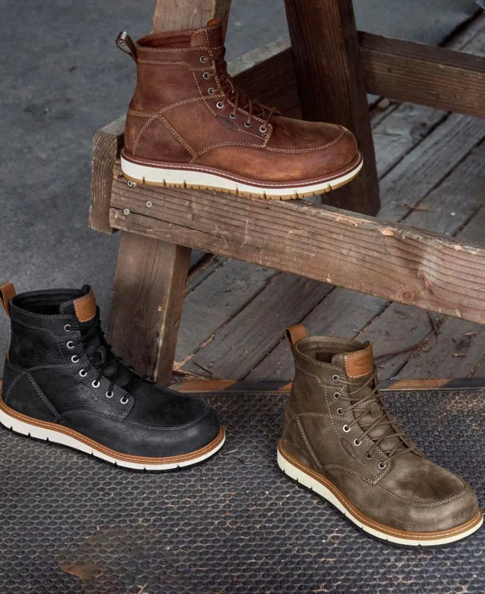 Men KEEN Work Boots and Shoes San Jose 6quot Aluminum Toe Work Boots Men KEEN Work Boots and Shoes San Jose 6quot Aluminum Toe Work Boots