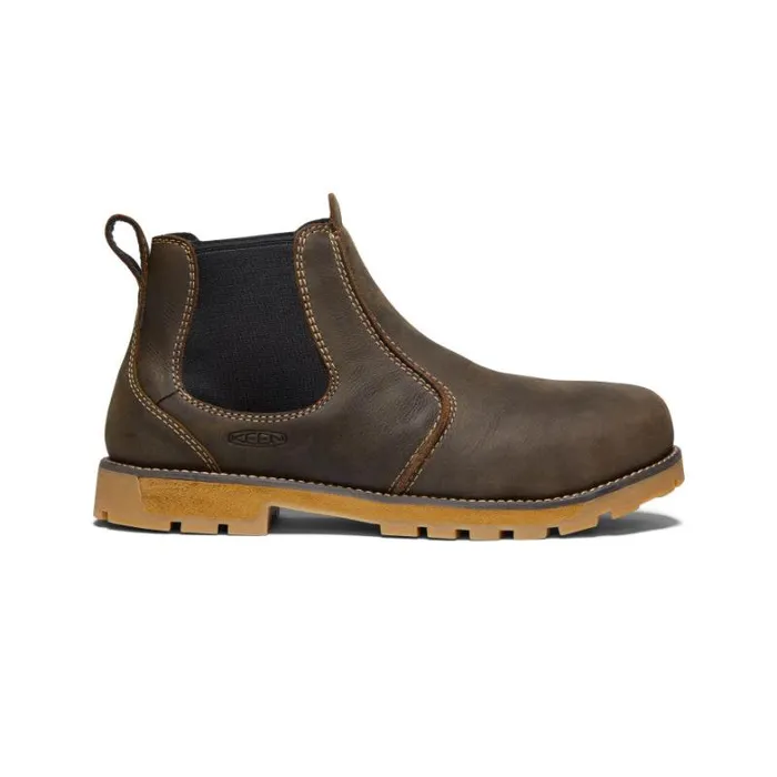 Men KEEN Work Boots and Shoes Seattle Romeo Aluminum Toe CASCADE BROWNGUM