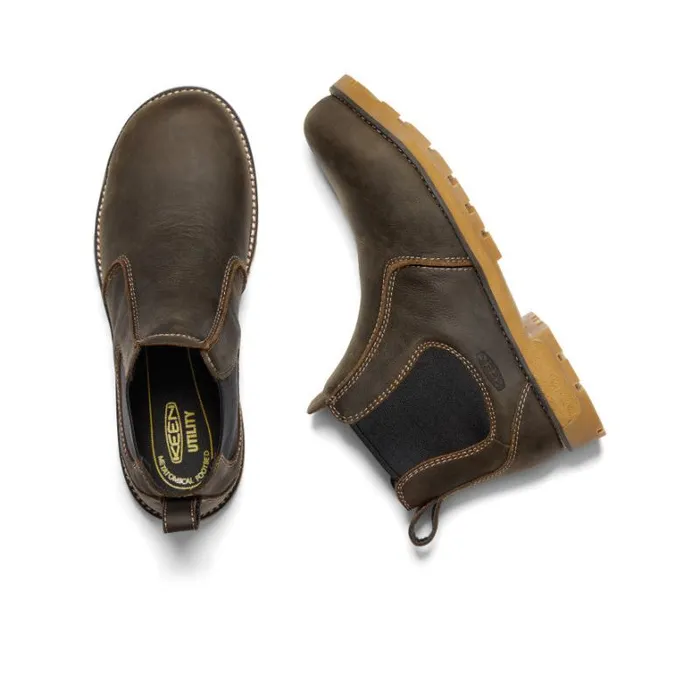 Men KEEN Work Boots and Shoes Seattle Romeo Aluminum Toe CASCADE BROWNGUM Men KEEN Work Boots and Shoes Seattle Romeo Aluminum Toe CASCADE BROWNGUM