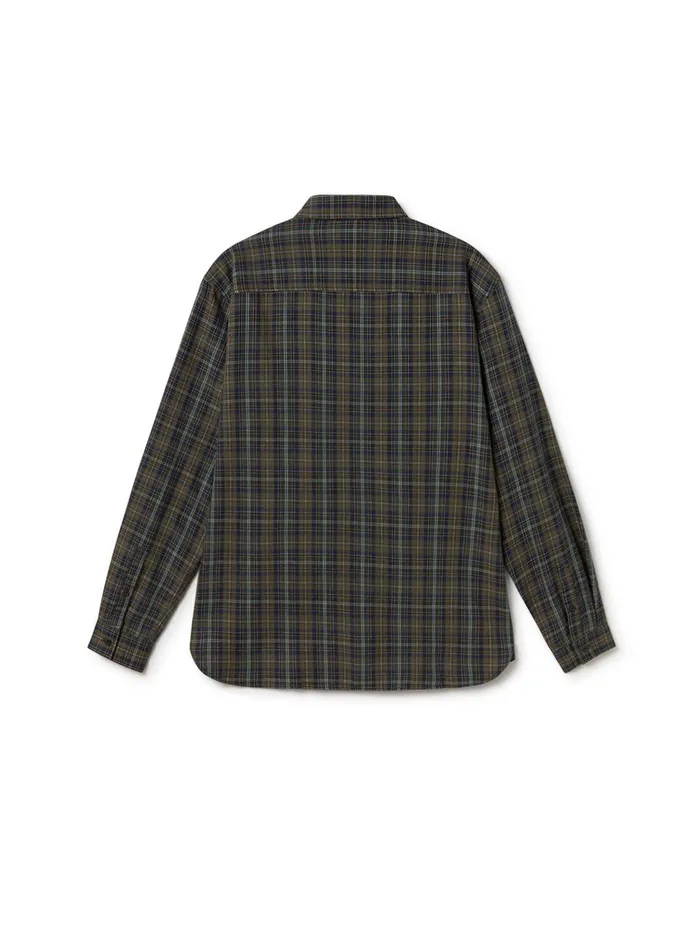 Men Laytown 8211 Green and Navy TWOTHIRDS Shirts