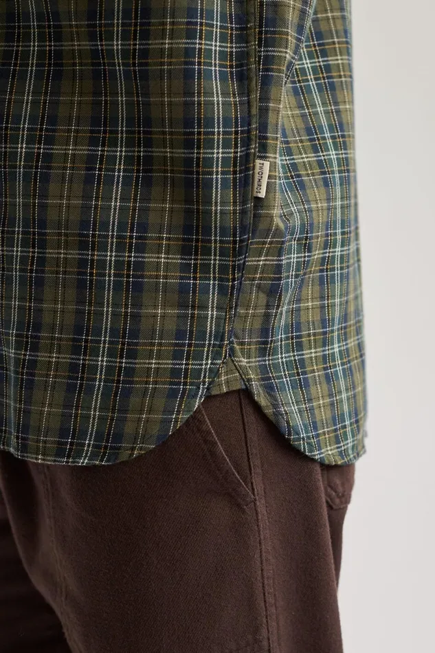 Men Laytown 8211 Green and Navy TWOTHIRDS Shirts
