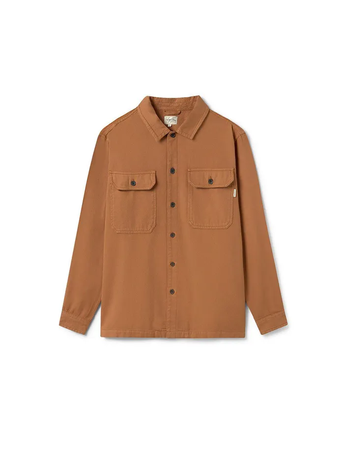 Men Lindhard 8211 Camel Toast TWOTHIRDS Shirts