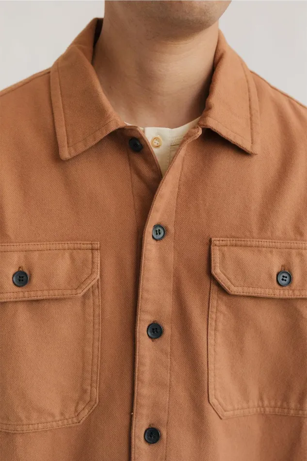 Men Lindhard 8211 Camel Toast TWOTHIRDS Shirts
