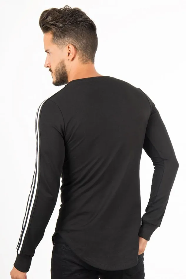 Men Men039s Sweatshirt John H Black Brentiny Paris Sweatshirts and Pullovers