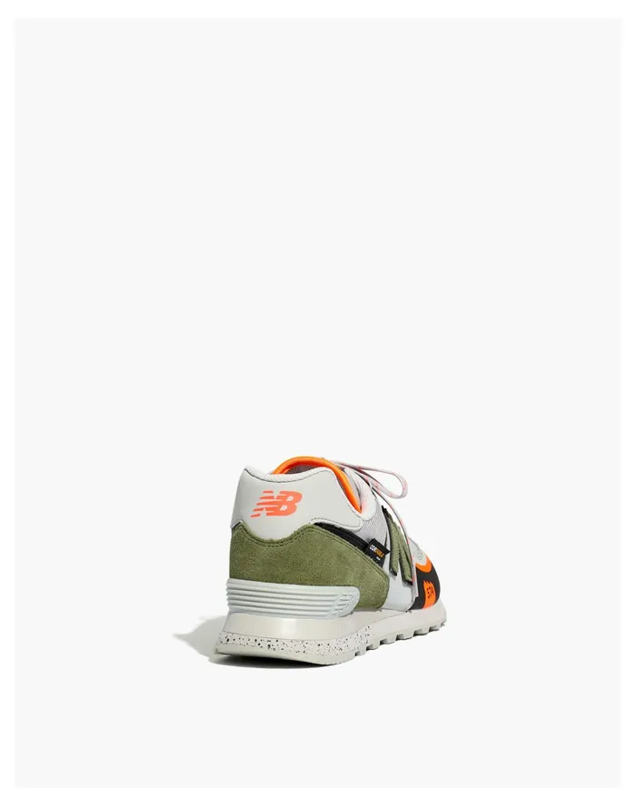 Men New Balance Suede 574 All Terrain Sneakers In Green And Grey Rain Cloud Madewell Sneakers Men New Balance Suede 574 All Terrain Sneakers In Green And Grey Rain Cloud Madewell Sneakers