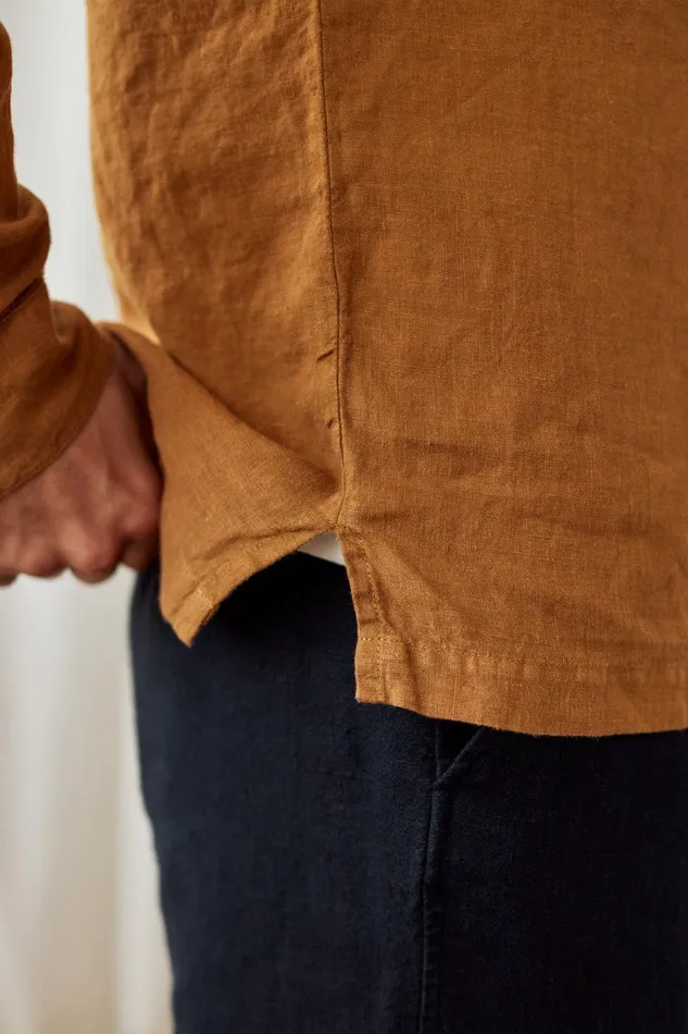 Men Northbrook 8211 Golden Brown TWOTHIRDS Shirts
