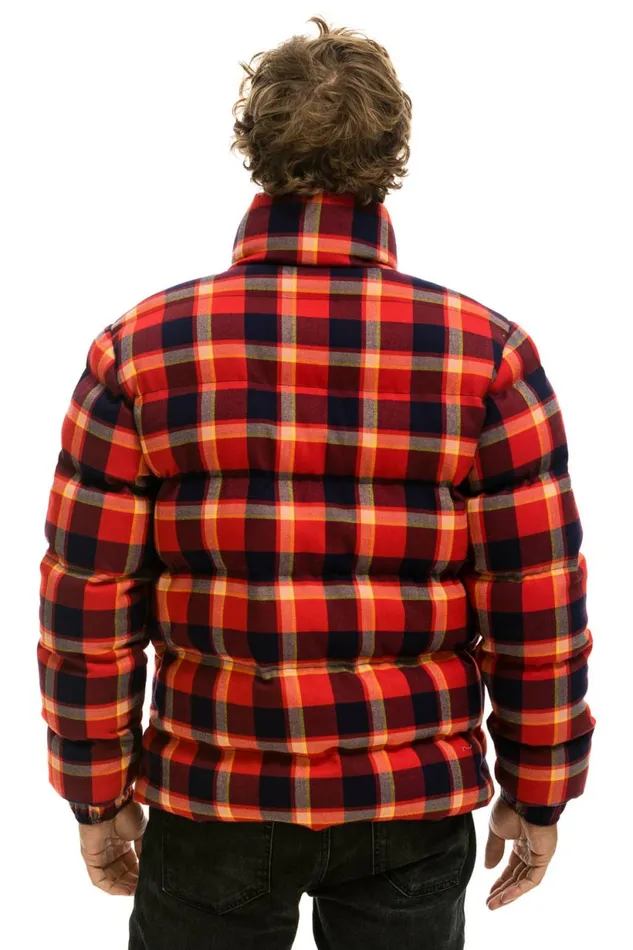 Men PLAID TRAVELER JACKET 8211 RUGBY PLAID Aviator Nation Outerwear Men PLAID TRAVELER JACKET 8211 RUGBY PLAID Aviator Nation Outerwear