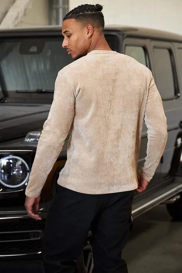 Men Pull Beige Col Rond En Velours Ctel Beige Brentiny Paris Sweatshirts and Pullovers Men Pull Beige Col Rond En Velours Ctel Beige Brentiny Paris Sweatshirts and Pullovers
