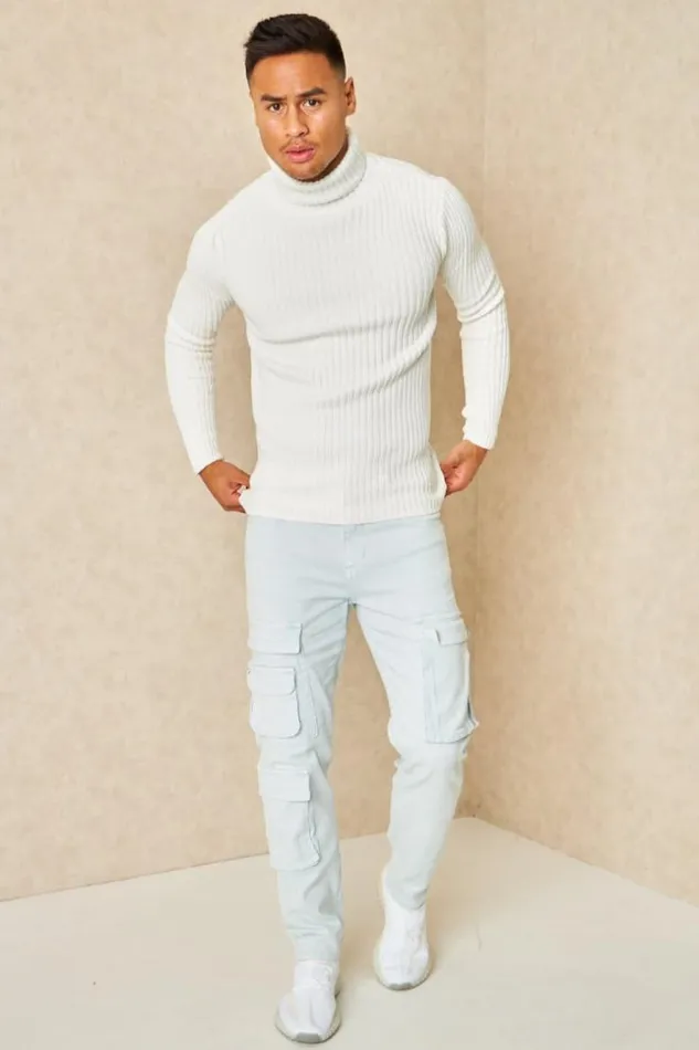 Men Pull Blanc Col Roul En Velours White Brentiny Paris Sweatshirts and Pullovers Men Pull Blanc Col Roul En Velours White Brentiny Paris Sweatshirts and Pullovers