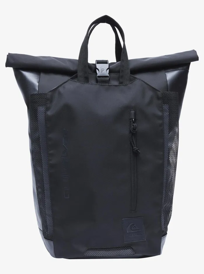 Men Quiksilver Backpacks and Bags Secret Sesh 37L Large Backpack Black