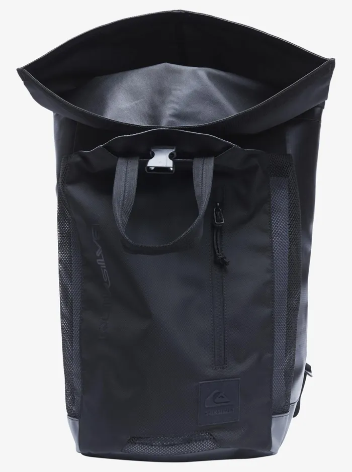 Men Quiksilver Backpacks and Bags Secret Sesh 37L Large Backpack Black Men Quiksilver Backpacks and Bags Secret Sesh 37L Large Backpack Black