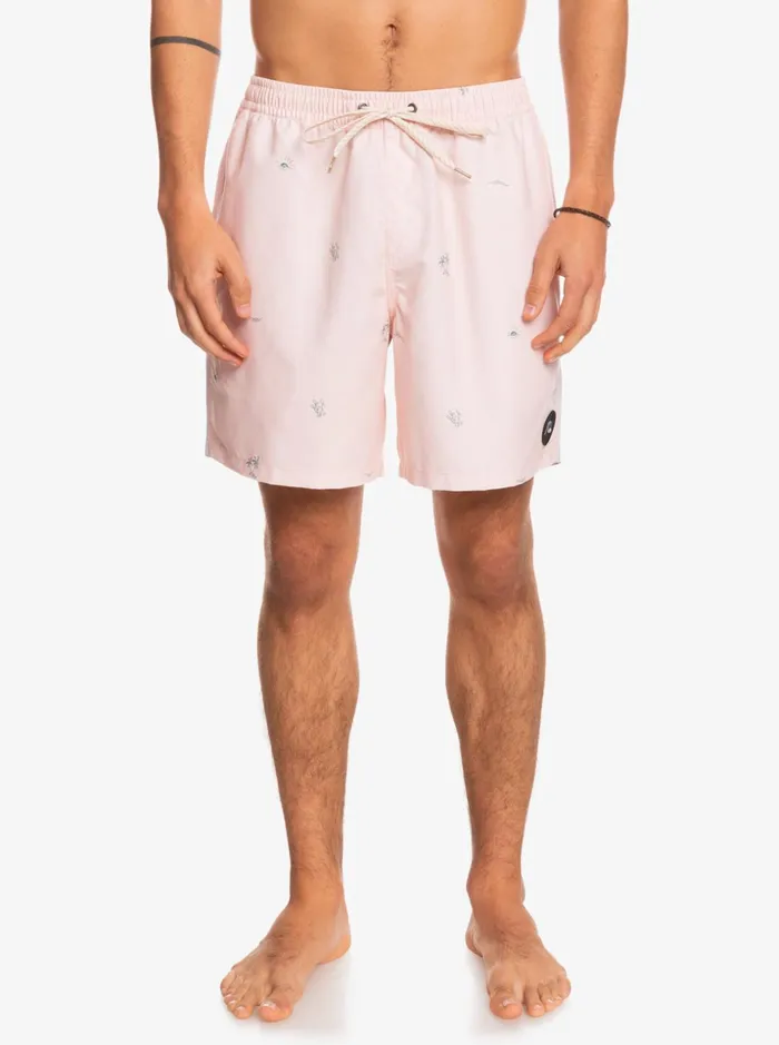 Men Quiksilver Boardshorts Engineered Scallop 17034 Volleys Veiled Rose Men Quiksilver Boardshorts Engineered Scallop 17034 Volleys Veiled Rose