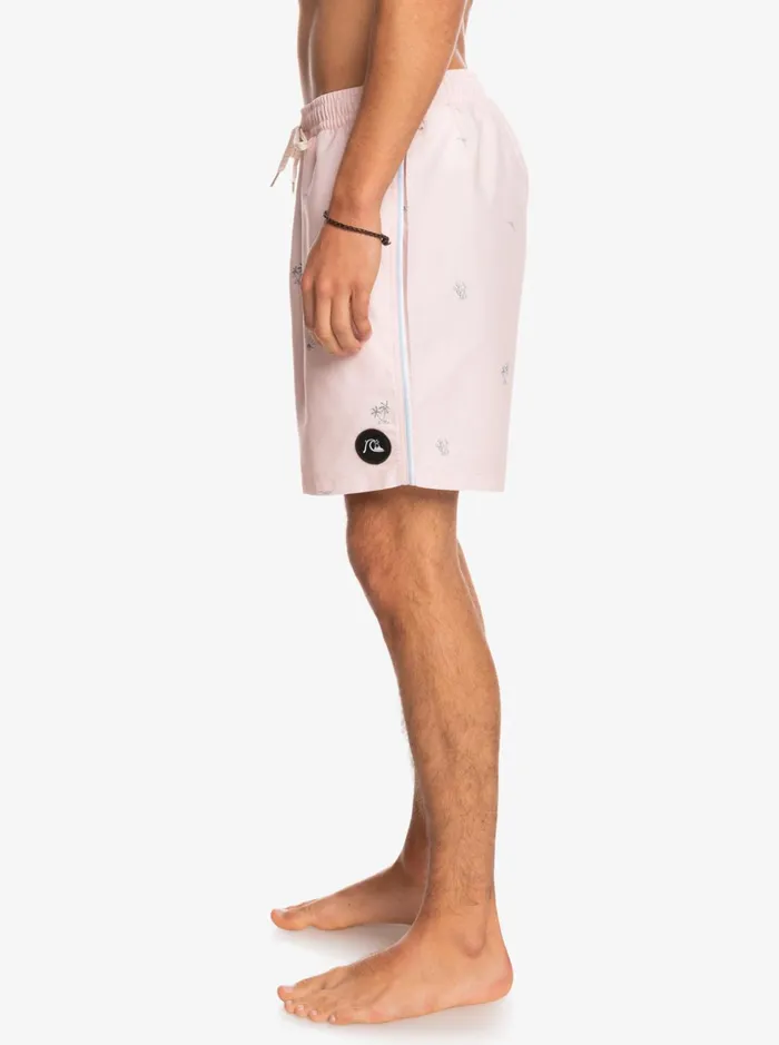 Men Quiksilver Boardshorts Engineered Scallop 17034 Volleys Veiled Rose Men Quiksilver Boardshorts Engineered Scallop 17034 Volleys Veiled Rose