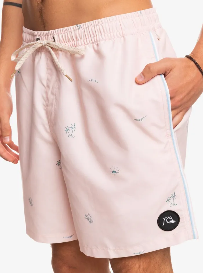 Men Quiksilver Boardshorts Engineered Scallop 17034 Volleys Veiled Rose Men Quiksilver Boardshorts Engineered Scallop 17034 Volleys Veiled Rose