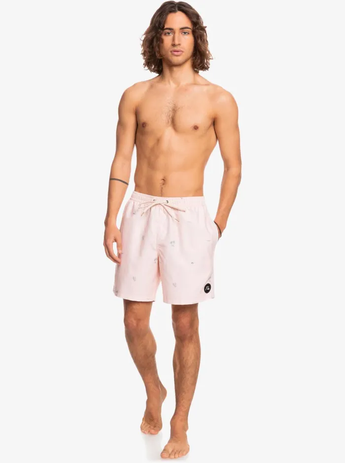 Men Quiksilver Boardshorts Engineered Scallop 17034 Volleys Veiled Rose Men Quiksilver Boardshorts Engineered Scallop 17034 Volleys Veiled Rose